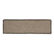 Colonial Mills HD36A008X028S Natural Wool Houndstooth - Espresso Stair Tread -set 13 Rug