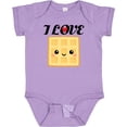 thumbnail image 3 of Inktastic Waffle Lover I Love Waffles Boys or Girls Baby Bodysuit, 3 of 5