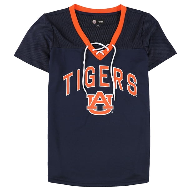 G-III Sports - Camiseta gráfica para mujer de la Universidad de Auburn, azul, mediana