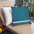 thumbnail image 1 of Ahgly Company Coussin d'Extérieur à Motif Rayé Abstrait, 18 Pouces par 18 Pouces, 1 of 6