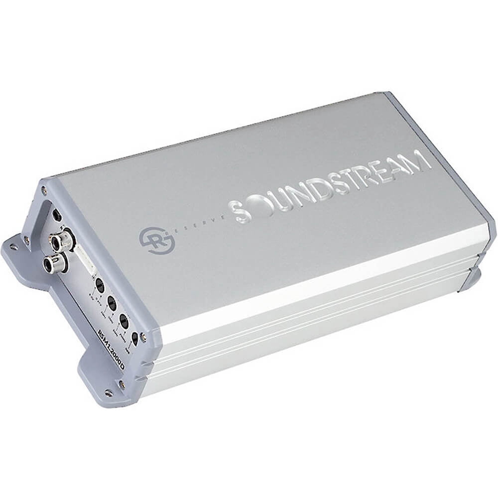 Soundstream RSM12000D Compact Class-D Subwoofer Amplifier