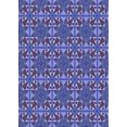 thumbnail image 1 of Tapis Bleu à Motifs, pat3201blu, 1 of 8