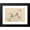 thumbnail image 2 of Arthur Burdett Frost 18x14 Black Modern Framed Museum Art Print Titled - Lion Attack, 2 of 5