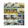 thumbnail image 4 of 12 Pack Of Hokusai Japanese Decorative File Folders, 1/3 Cut Tab, Letter Size For School, Office (6 Patterned Designs), 4 of 5