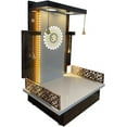 thumbnail image 7 of Personalized Wooden Pooja Mandir Temple Home|Pooja Ghar |Wall Hanging & Table Top Home Mandir with Lights Color/Puja Chowki/Mandir For Home, 7 of 7