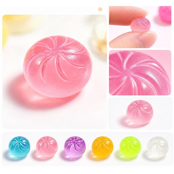 FufuCrick Mini Bun Squishy 1-Pack Office Accessory 1.4 x 0.8 inch Squishy Tactile Sensory Gadget Desk Ornament Decor for Adult Workspace