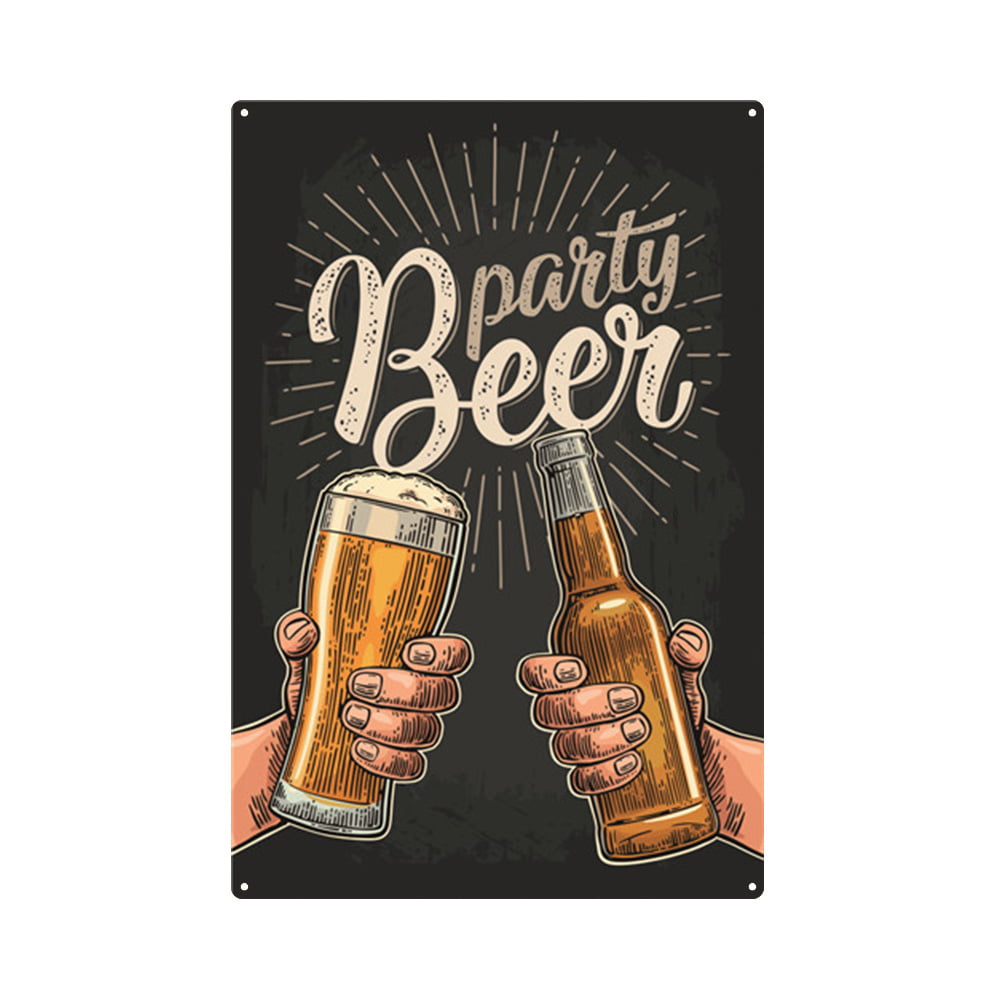 RUSTIC PUB HOME BAR PERSONALISED BEER SIGN BAR PLAQUE RETRO NOVELTY GIFT 