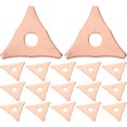 thumbnail image 2 of Miangastore 100 Pcs Anneau de Traction Triangulaire Rondelle de Panneau Traction Automobile, 2 of 9