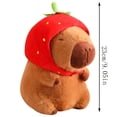 thumbnail image 5 of Peluche de capibara Kapibala de 25 a 55 cm, celebridad de Internet, capibara, Jun, muñeca fea y linda, conejillo de indias, muñeco de anime Kawaii para niños y niñas, 5 of 5