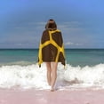 thumbnail image 6 of PHYHOO Print Beach Towel Highly Absorbent Microfiber Bath Towel Quick Dry Blanket 30x60in, 6 of 8