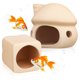 thumbnail image 1 of 2 casas de cerámica para peces, escondite para peces, cueva para peces, decoración para acuario, 1 of 8