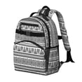thumbnail image 2 of Boho Bohemia Geometric Line Art Backpack for School,Cute School Bag,Schoolbag with Adjustable Shoulder Straps & Padded Back,15.25"x11.5"x5.25", 2 of 6