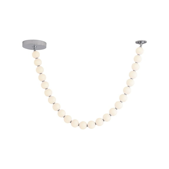 Alora Lighting Pd321725ch-Unv-010 Akoya 83" Wide Led Linear Pendant - Chrome