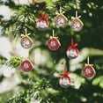thumbnail image 4 of Adornos de bolas de Navidad Macarena 9 piezas colgantes Rojo Amarillo Verde, 4 of 8