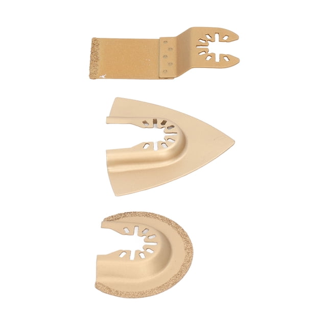 Multitool Blades, Wide Application Various Sizes Easy Brazed Emery Oscillating Saw Blade for Tile