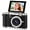 Black, variant on Ourlife 4K Digital Camera,Autofocus 48MP 1080P HD Video Selfie Camera with 180° Flip Screen,Kids Digital Camera 8X Zoom Anti Shake Compact Cameras for Photography,32GB Card