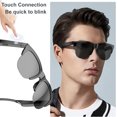 thumbnail image 4 of Gafas de sol polarizadas con altavoz Bluetooth, protección UV para actividades deportivas al aire libre, 4 of 7