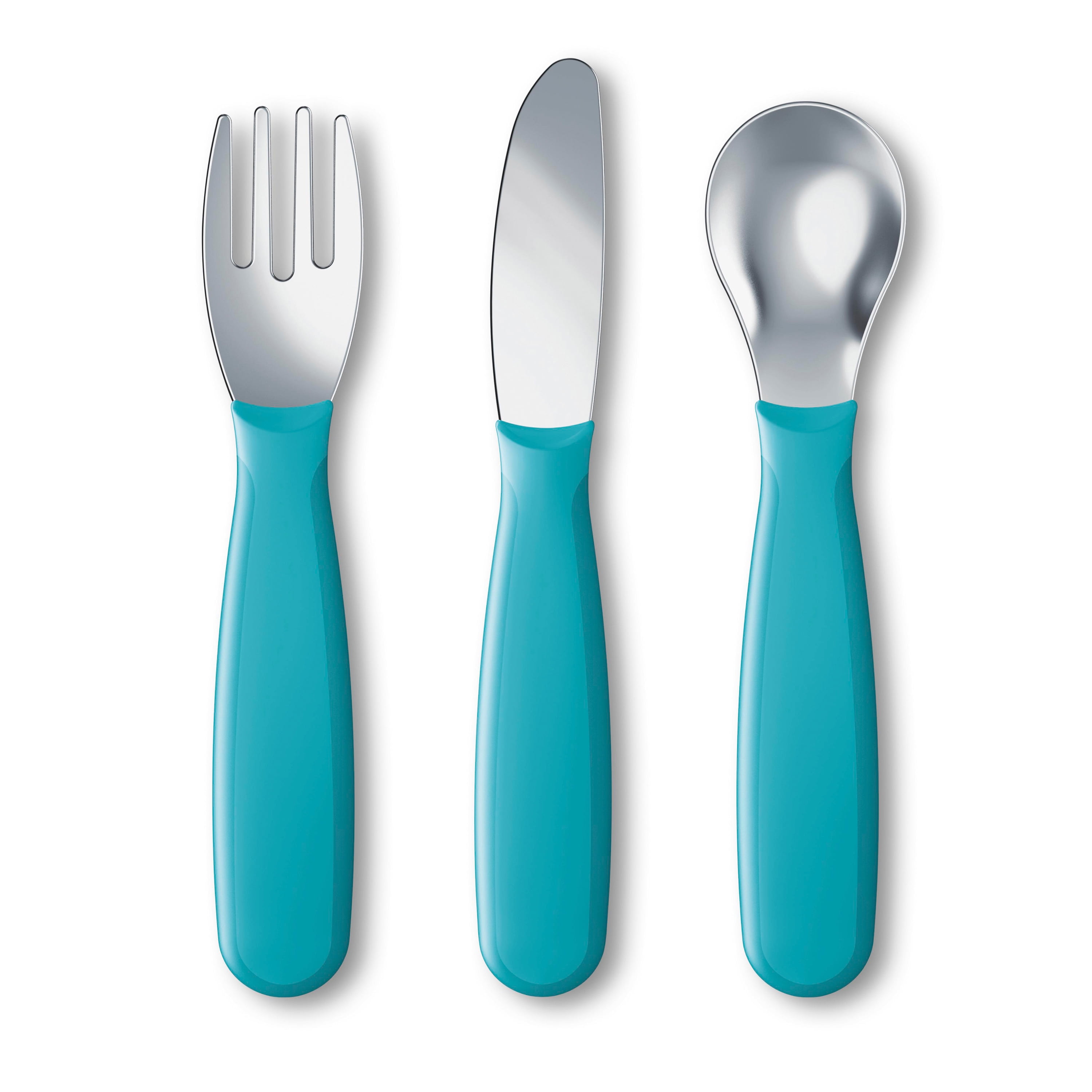 NUK Cutlery Set, 3 Pack, Neutral