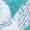 Tahiti Blue, variant on Girls Harry Potter The Magic Letter T Shirt