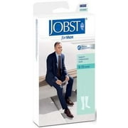 JOBST SupportWear Socks For Men Knee High 8-15 mmHg Black Small 1 Pair