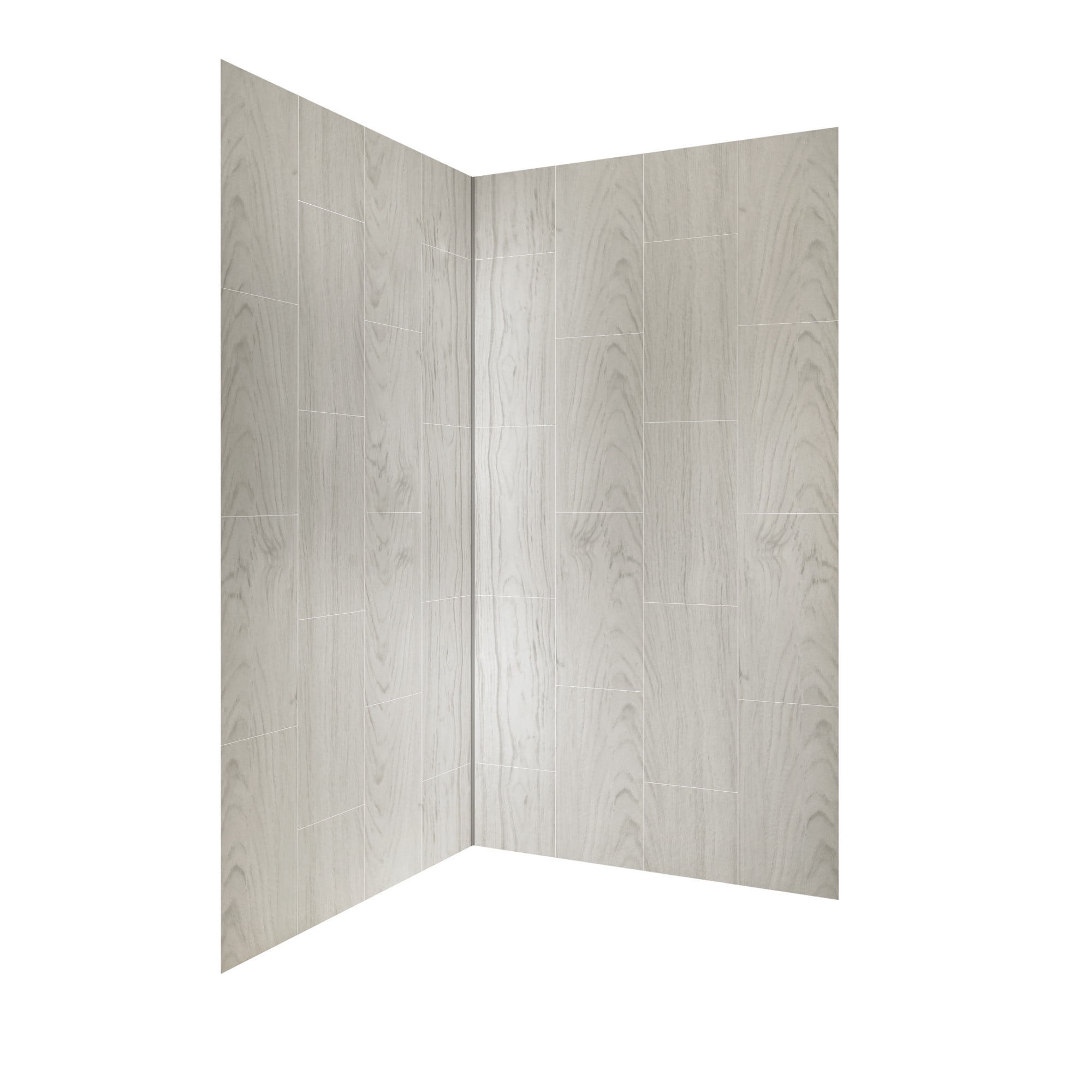Foremost Gfs424278 Jetcoat 42" X 42" X 78" Two Panel Corner Shower Wall