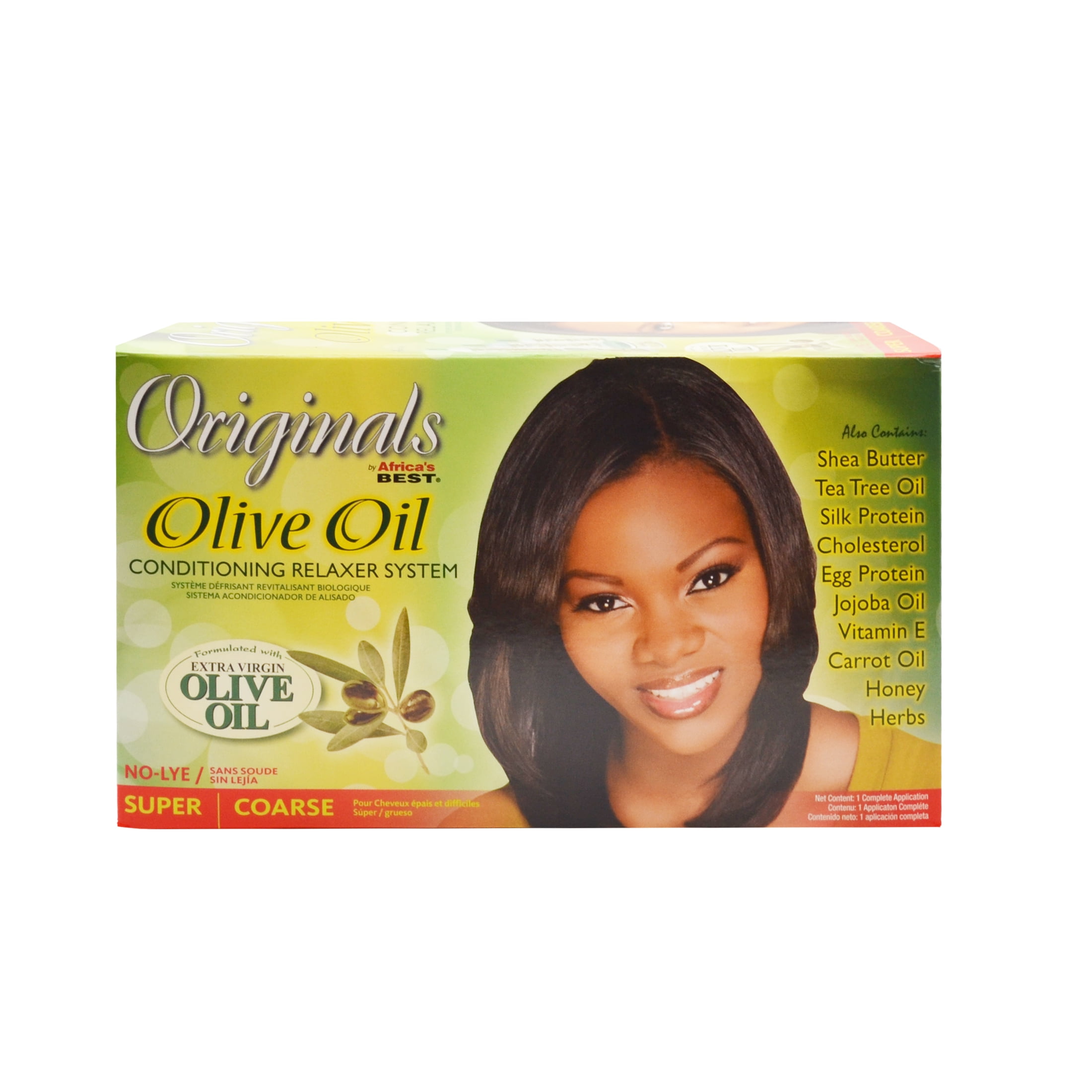 ZEALマレオ＆ディープリスク3本セット Africa's Best Originals Olive Oil Conditioning Relaxer System for