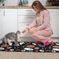 thumbnail image 3 of Accented Spooky Halloween Pattern Kitchen Rugs Sets Of 2,Anti Fatigue Kitchen Mat Rugs Non Slip Washable,Decorative Kitchen Floor Mats for Kitchen,Sink,Laundry,17"x30"+17"x47", 3 of 7