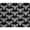 thumbnail image 4 of oneOone Polyester Lycra Fabric Owl Block Print Sewing Fabric BTY 56 Inch Wide, 4 of 4