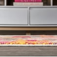 thumbnail image 4 of JONATHAN Y CONTEMPORARY POP 5 x 8 Area Rug, Modern Abstract Brushstroke - Ivory/Pink, CTP101A-5, 4 of 4