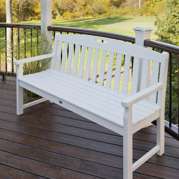 Trex Outdoor Furniture Recycled Plastic Yacht Club Bench