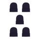 thumbnail image 1 of Gorros de Punto Unisex Ajustable Minnieouse Otoño Skullcap Manga de Moda A Prueba de Viento Ciclismo Azul Oscuro CBP263474, 1 of 4