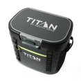 thumbnail image 2 of Titan by Arctic Zone  Welded Soft Cooler, 36 Can Capacity with Waterproof Exterior, Black & Green, 2 of 8