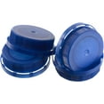 thumbnail image 1 of [700 Pack] Blue Tamper Evident 38MM Ratchet Caps and Lids for Plastic Juice Bottles For HDPE and Clear Plastic Juice Bottles, Smoothie Bottles, Fresh Squeezed Juice Container, 1 of 3