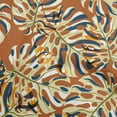 thumbnail image 1 of oneOone Viscose Jersey Brown Fabric Tropical Leaf Fabric For Sewing Printed Craft Fabric By The Yard 60 Inch Wide, 1 of 4