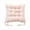Pink, variant on chaungfeng Solid Color Polyester Chair Cushion with Ties, Ultra Soft Warm Floor Cushion for Reading,Comfortable Square Seat Cushion for Adult 15.7”x15.7”