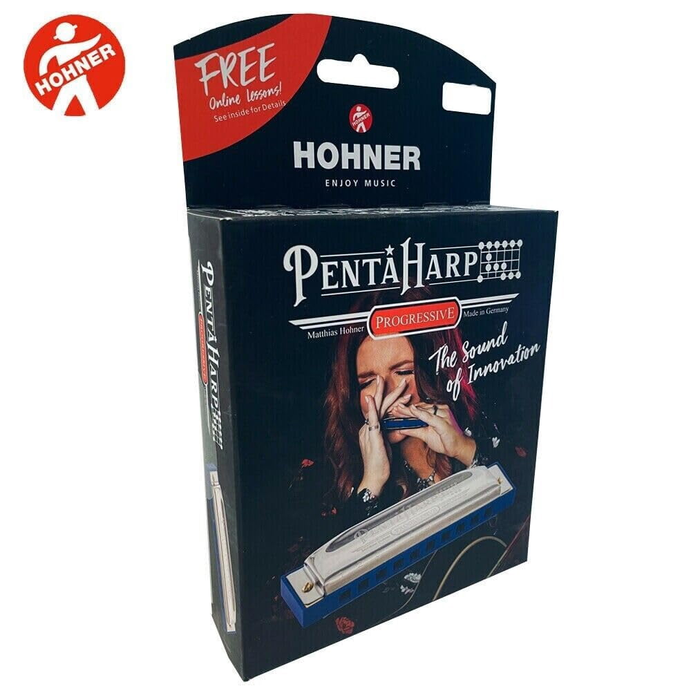 Hohner PentaHarp Harmonica - Key of G Minor w/ Key Stickers