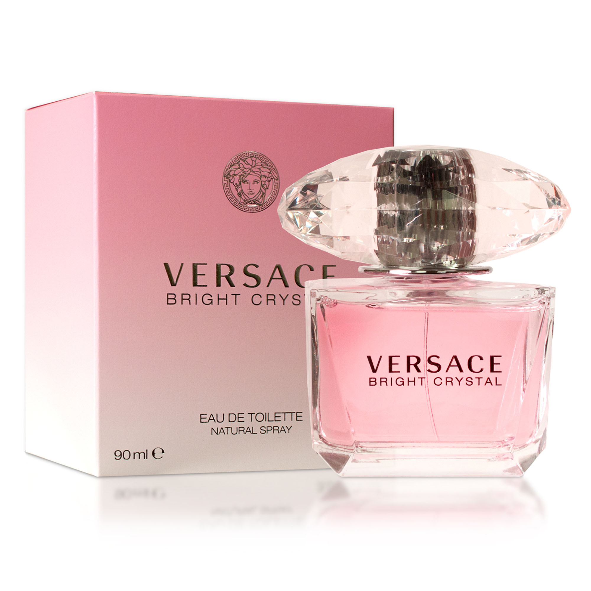 Versace Bright Crystal Eau De Toilette, 3 oz photo 5