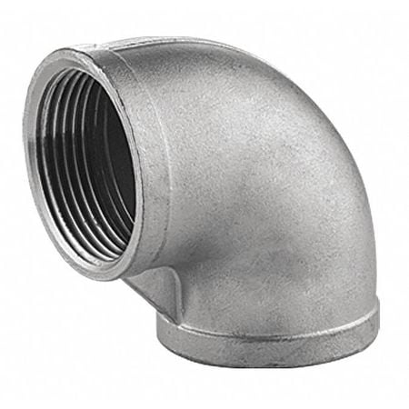 

90 Elbow 304 SS 1 1/4 in FNPT Class 150