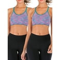 thumbnail image 1 of YouLoveIt Women Sports Bra, 2 pack Women Ladies Sports Bra Crop Tops Sexy Beauty Back Sports Bra Workout Sports Bras Cross Back Padded Sports Bras Yoga Bra with Removable Cups, 1 of 7
