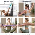 thumbnail image 3 of 3 Pack Figure 8 Resistance Band with Handles, Silicone Exercise Bands , 8 Shaped Elastic Band for Arm Back Shoulder Stretch, Yoga Pilates Physical Therapy, 3 of 7