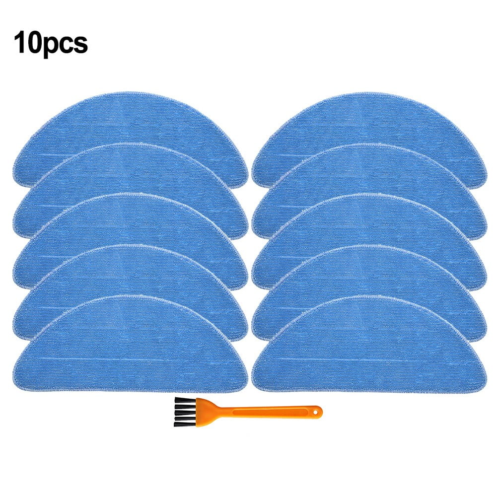 Gerich 10 Pcs Mop Cloth for GARLYN SR600 for Coredy FL022 Robot Vacuum
