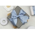 thumbnail image 3 of Joycrosso French Blue Ribbon 3 Inch Wide Thick Fabric Ribbon, 50 Yards Double Faced Satin for Chair Sash Bows Making Bouquet Sewing Christmas Decoration, 3 of 7