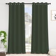 thumbnail image 4 of Tchckioa 52x84 Inch Blackout Curtains for Dorm Room,Thermal Insulated Window Drapes,Grommet Top,Set of 2, 4 of 6