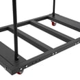 thumbnail image 6 of Large Capacity Rolling Cart Folding Table Cart Folding Table Trolley Rectangular, 6 of 13