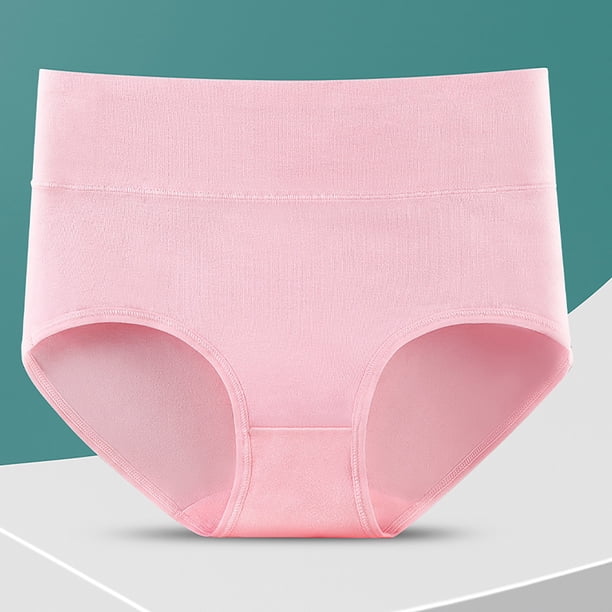 Puntoco Bragas para mujer, cintura alta, moda femenina, ropa interior cómoda de algodón, cintura alta, bragas sexys para mujer