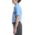 thumbnail image 4 of Ben Hogan Performance Boys Linear Heather Front Panel Print Short Sleeve Golf Polo Shirt, Sizes 4-18, 4 of 12