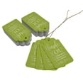 thumbnail image 3 of Inkdotpot ThankYou For Celebrating The Mother To Be Baby Shower Bottle Tag Real Silver Foil Favor Hang Tags Pack Of 50, 3 of 6