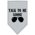 thumbnail image 3 of Pet and Dog Bandana Screen Printed, "Talk To Me Goose", 3 of 10