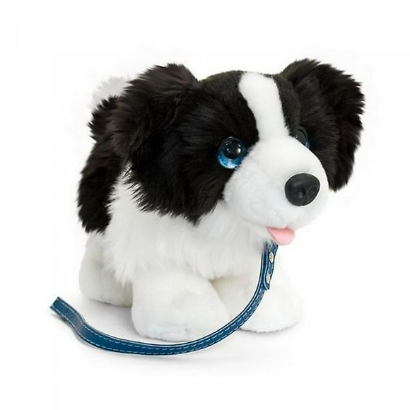 Keel Toys Signature Cuddle Border Collie Puppy On Lead
