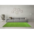 thumbnail image 3 of Ahgly Company Indoor Square Abstract Green Modern Area Rugs, 3' Square, 3 of 4